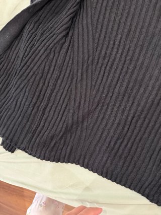 Cárdigan Massimo Dutti Negro Mujer