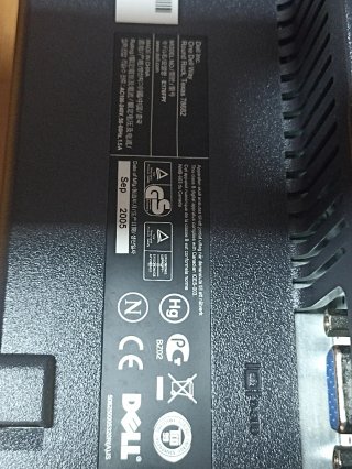 Monitor de ordenador Dell 19 pulgadas