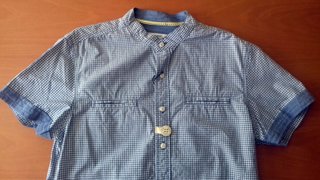 Camisa manga corta cuadros Green Coast(Nueva)