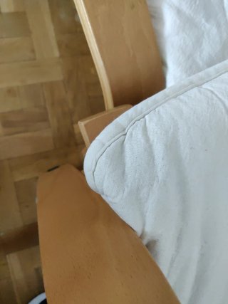 Sillón Poäng Ikea con reposapiés, excelente estado