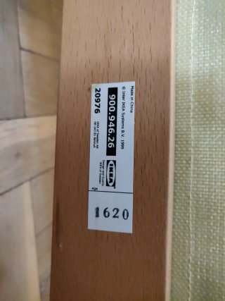 Sillón Poäng Ikea con reposapiés, excelente estado