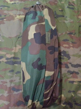 Funda vivac mimetizada ejercito