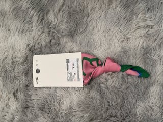 Pañuelo Seda Benito Antonio x Zara Rosa