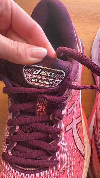 Zapatillas Asics Gel Nimbus 21 Rosa/Morado