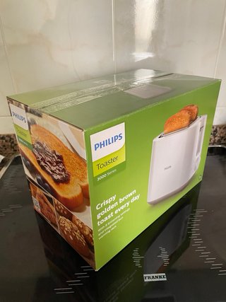 Tostadora blanca PHILIPS