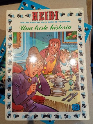 Colección de 30 cómics de Heidi antiguos