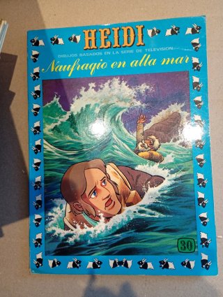 Colección de 30 cómics de Heidi antiguos