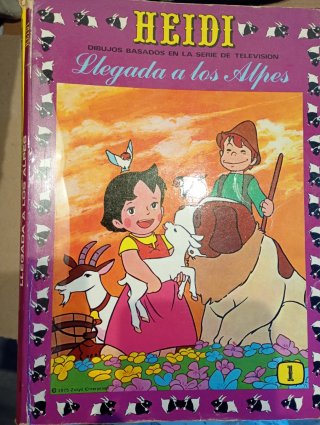 Colección de 30 cómics de Heidi antiguos