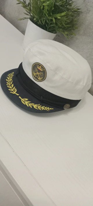 Gorra de plato Capitán de Yate - Uniformización Ná