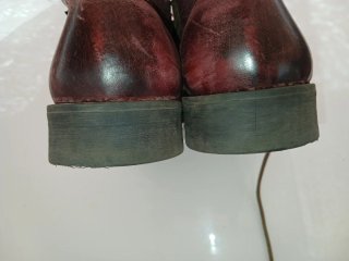 Botines Zara rojos