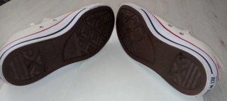 Zapatillas Converse Blancas con Estrellas Rosas