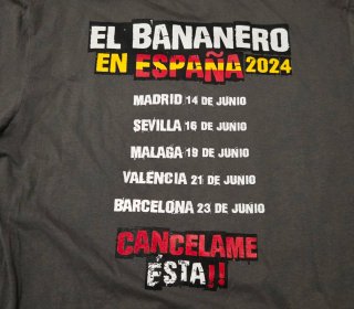 Camiseta XL El Bananero y Gorra T/U *nuevo*