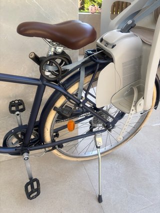 Bicicleta Paseo Decathlon Azul