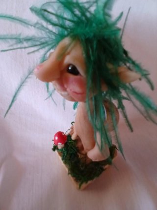 Duende Caracol Figura Decorativa