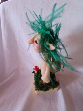 Duende Caracol Figura Decorativa