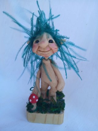 Duende Caracol Figura Decorativa