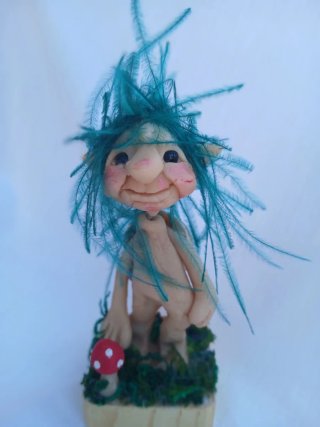 Duende Caracol Figura Decorativa