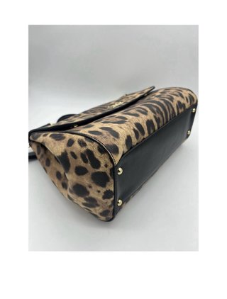 Bolso Sicily de Cuero Leopard