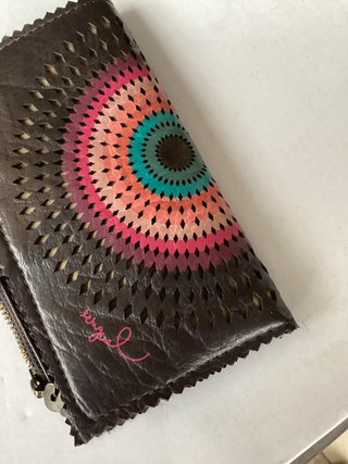 Cartera Desigual Marrón Chocolate Nueva