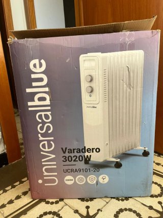 Radiador Eléctrico Blanco