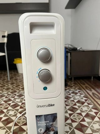 Radiador Eléctrico Blanco