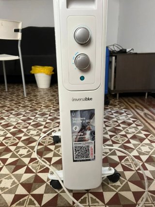 Radiador Eléctrico Blanco