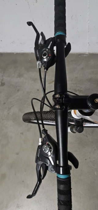 Bicicleta Montaña Plegable Blanca