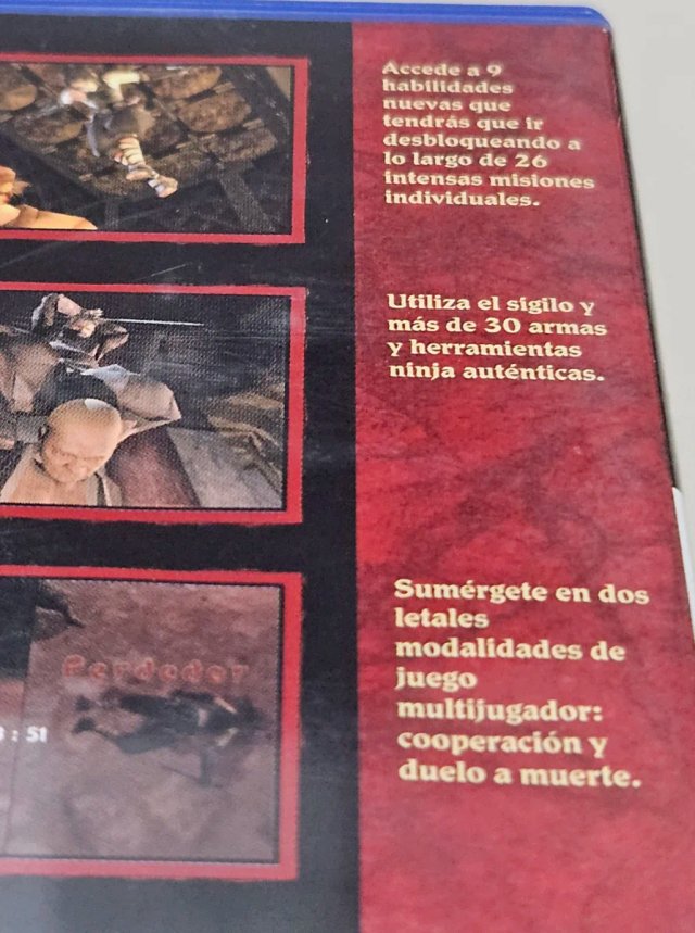 Tenchu: La Ira del Cielo PS2 (Español)