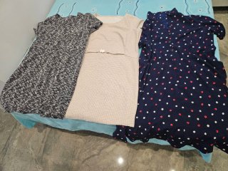 Lote 3 vestidos cómodos. Tallas. 44/46
