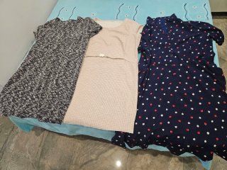Lote 3 vestidos cómodos. Tallas. 44/46