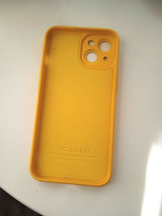 Custodia iPhone 13/14 Giallo Fiore Rosso