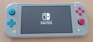 Nintendo Switch Lite Pokémon Edición Gris/Rosa