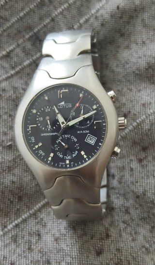 Reloj Lotus Cronógrafo Hombre