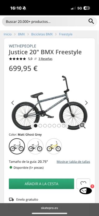 Bicicleta BMX Freetyle