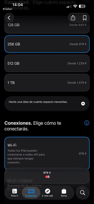 iPad Air 13 M3 Wi-Fi Plata