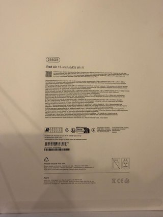iPad Air 13 M3 Wi-Fi Plata