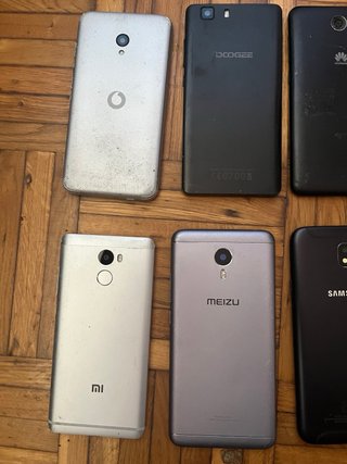 Lote de 7 teléfonos móviles