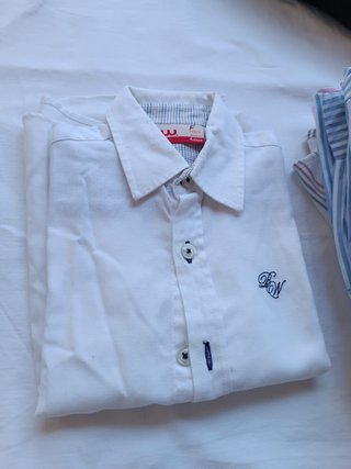 8 Camisas Menino Mullti-Marcas 4-6 Anos