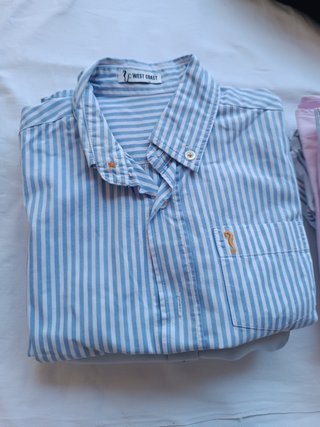 8 Camisas Menino Mullti-Marcas 4-6 Anos