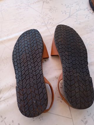 Sandalias Menorquinas Piel Marrón Hombre