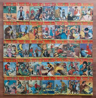 LOTE 62 BOLSILIBROS OESTE COLECCIÓN ASES DEL OESTE