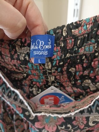 Falda boho estampada Isla Bonita nueva