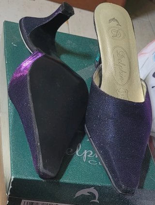 Zapatos de tacón negros Delfin talla 39