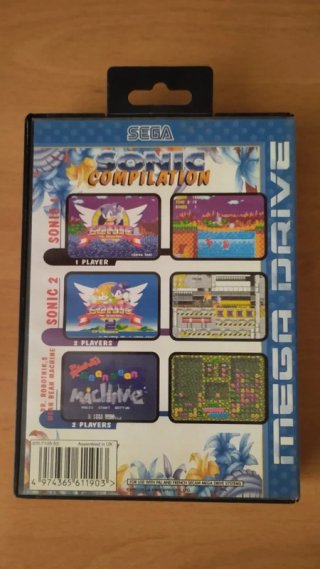 Sonic Compilation Mega Drive SEGA