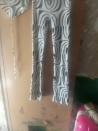 Conjunto Zara S Elástico Estampado Campana