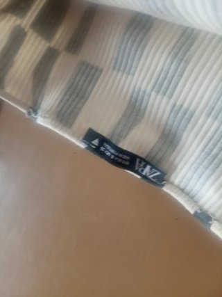 Conjunto Zara S Elástico Estampado Campana
