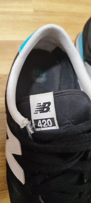 Zapatillas New Balance 420 Negro/Azul