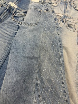 5 Pantalones Vaqueros Azules