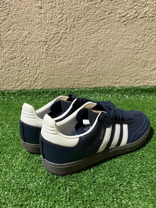 Adidas Samba Zapatillas Azul y Blanco