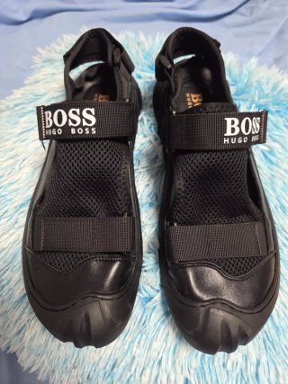 Sandalias Hugo Boss Negras Talla 41